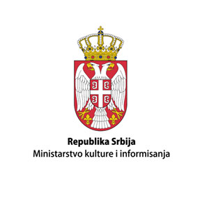 logo i tekst Ministarstvo kulture i informisanja