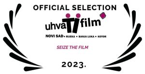VizuaL. U okviru laureata piše Official selection Uhvati film (logo) Seize the film, 2023